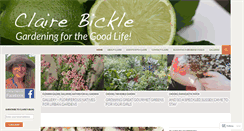 Desktop Screenshot of claire-bickle.com